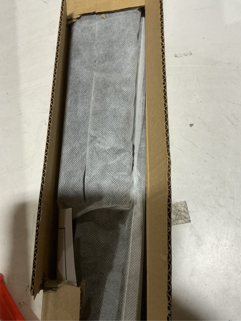 Condition photo showing Good Condition for Large A-Frame Wooden Painting Display Black Easel, Large Adjustable Pine Wood Standing Easel Holding Canvas Up to 60'', Solid Wood for Display, Wedding Sign or Painting-Black