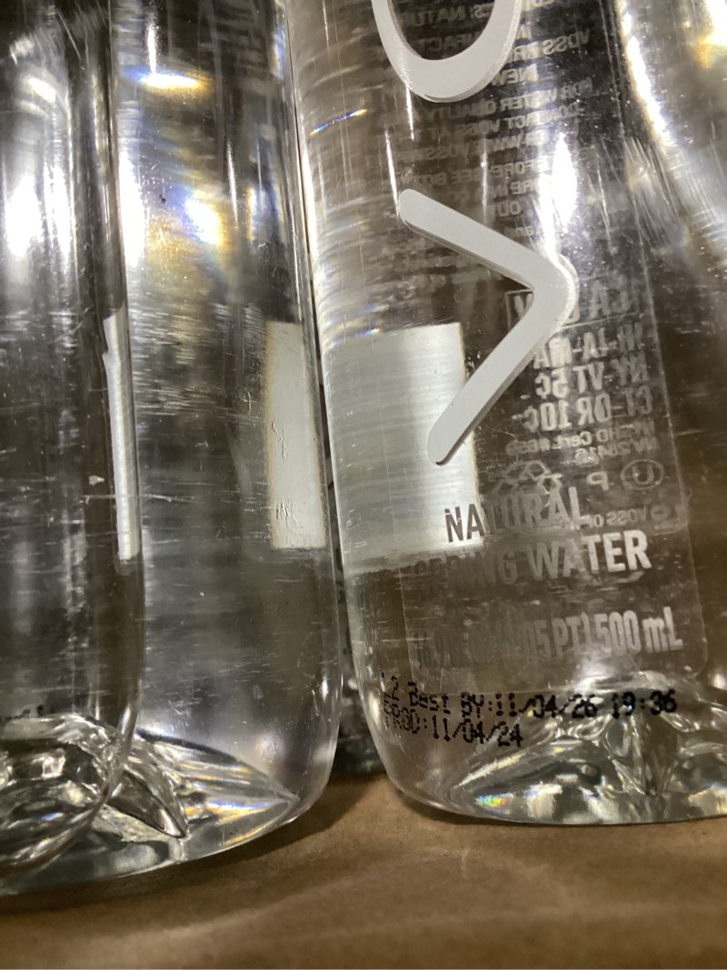 Condition photo showing Good Condition for VOSS Still Spring Water - 12 Pack Case of Bottled Drinking Water - Pure, Clean Taste, Natural Hydration - (16.91 Fl Oz) 16.91 Fl Oz (Pack of 12) VOSS STILL