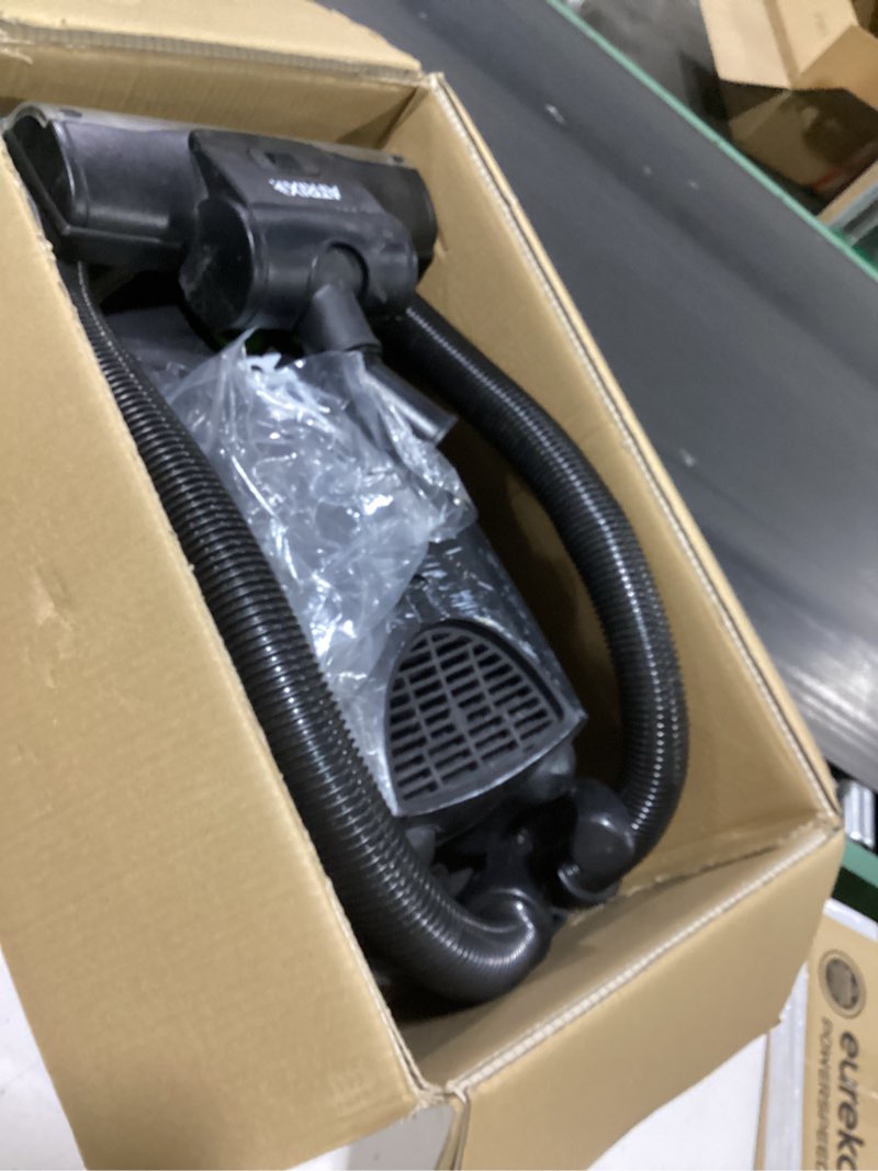 Condition photo showing As Is for atrix vacbp10 ergonomic backpack vacuum cleaner, premium bundle with 10 filters - 8-quart hepa filter, 1400w portable small vacuum for mixed-use - including: 6' hose, blower nozzles, wand, brushes