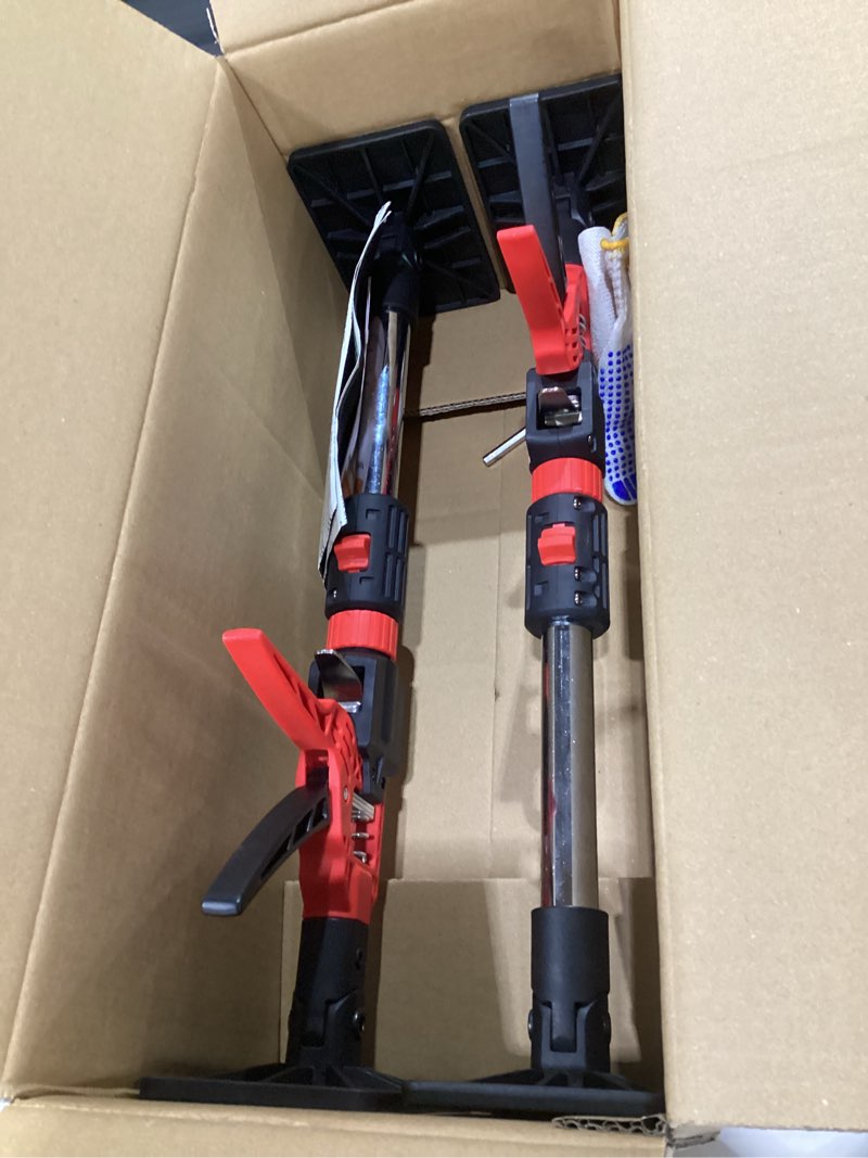 Condition photo showing Good Condition for kolvoii 2 pack cabinet installation kit, adjustable telescoping cabinet jack support poles, 20–37 inch manual support jack for cabinet installation, support & repair