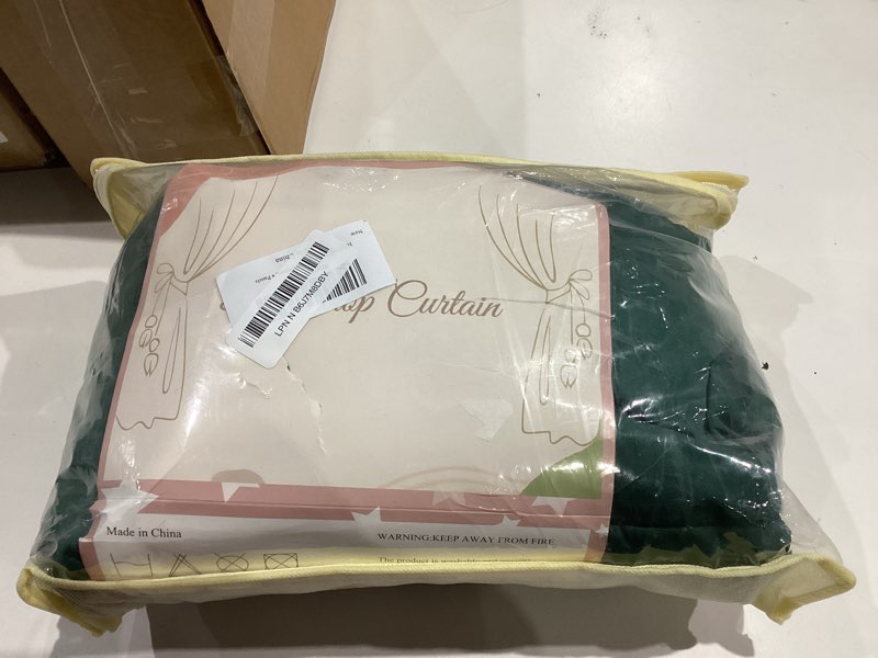 Condition photo showing Good Condition for hunter green backdrop curtain - 20x10ft back drop curtains for parties wrinkle-free soft polyester backdrop wedding decoration photoground backdrop stain-resistant for back drop stand, 4 panels 20 ft x 10 ft(4 panels) hunter green