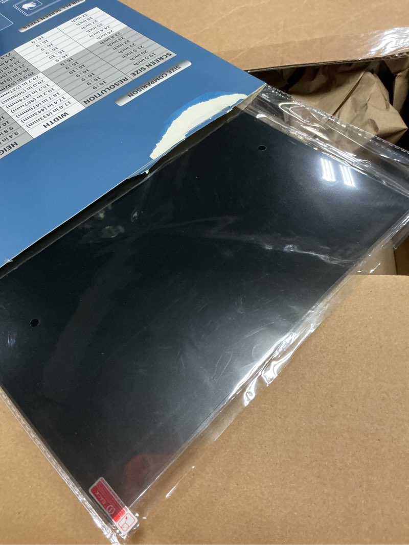 Condition photo showing Good Condition for 2 Pack 21.5 Inch Privacy Screen for Computer Monitor, Eye Protection Anti Glare Computer Screen Cover, Removable Anti-Scratch Computer Screen Privacy Shield for 21.5'' 16:9 Aspect Ratio Monitors 2 PACK 21.5 Inch Privacy Screen (16:9?