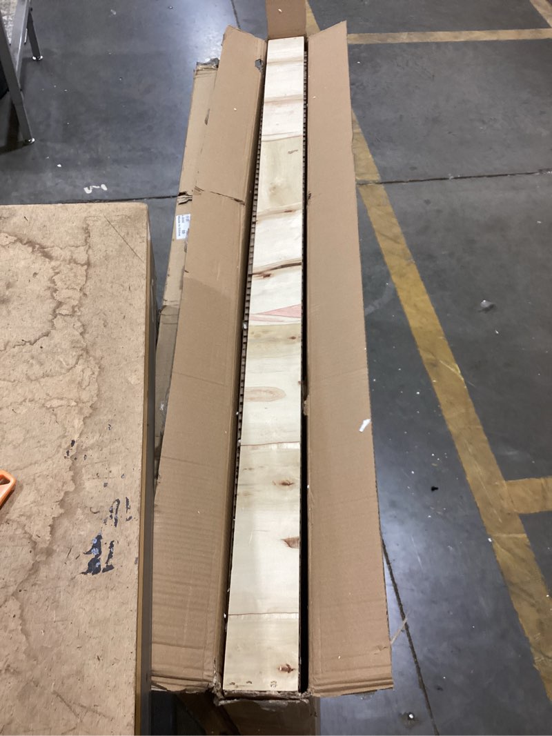 Condition photo showing New/Like New for niccy arched led bathroom mirror, 48x30 arch wall mounted frameless bathroom mirror for vanity, smart lighted frontlit mirrors with memory function for bathroom bedroom beauty hair salon horizontal(right-cut) 48"l x 30"w