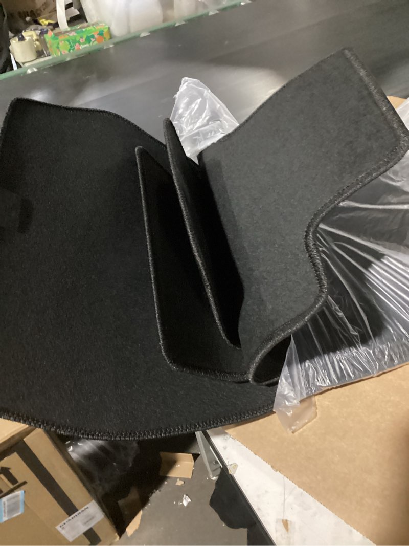 Condition photo showing Good Condition for gxarts 4 pcs both front and rear floor mats carpet black velour replacement with anti-slip all weather compatible with honda accord sedan 2008 2009 2010 2011 2012 fit for honda accord sedan 2008-2012