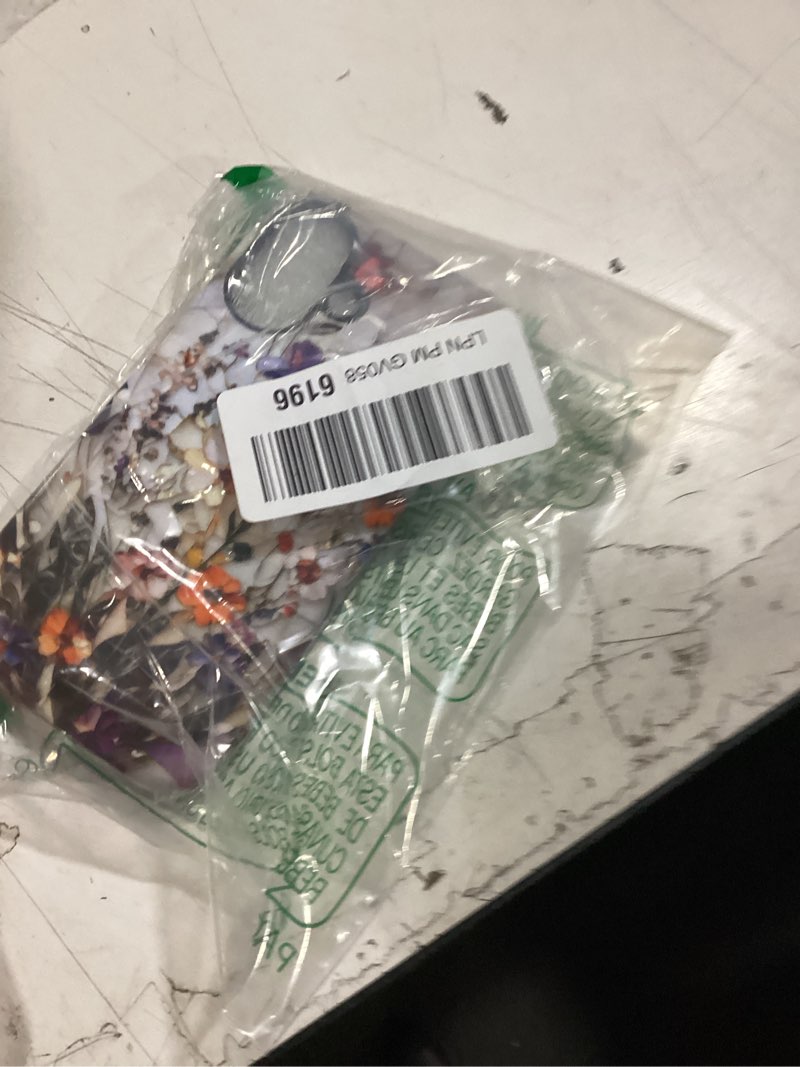 Condition photo showing Good Condition for jusy compatible with magsafe flower case for iphone 16, aesthetic stained glass floral magnetic phone case, soft tpu and hard pc protective cover for women girls (shiny) - bouquet bouquet iphone 16