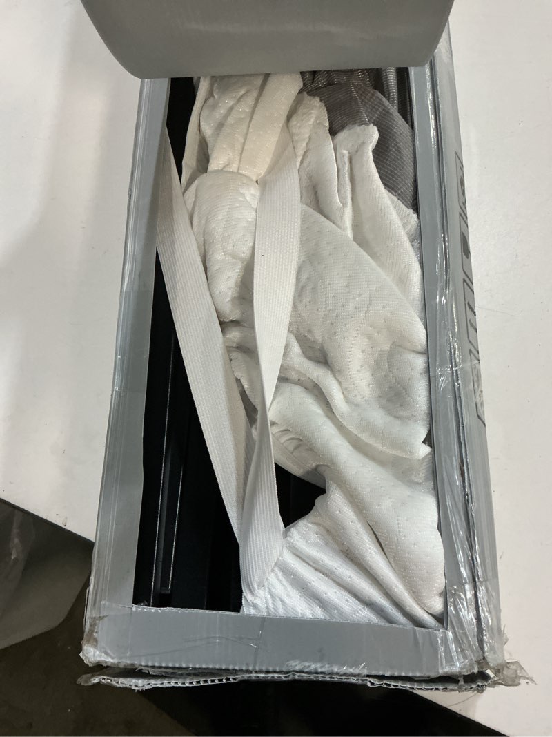 Condition photo showing As Is for Twin Box Spring, Heavy Duty Metal Frame Mattress Foundation with Fabric Cover, Easy Assembly, Noise-Free (7 Inch, Twin) 7 Inch Twin