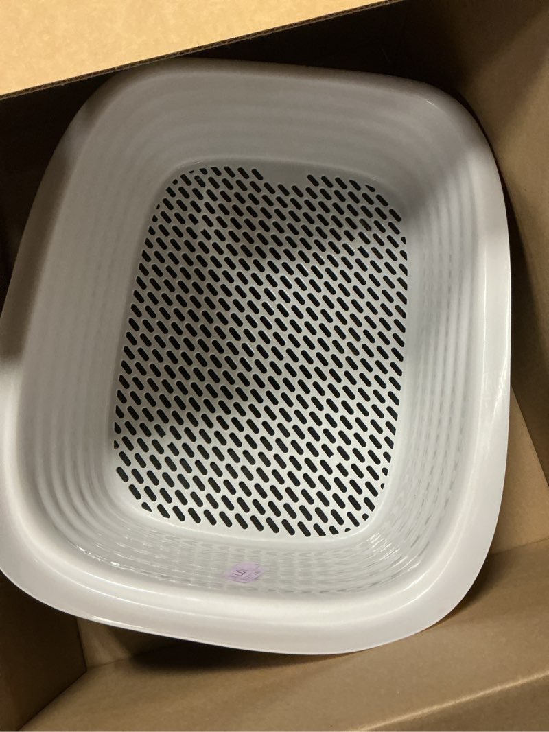 Condition photo showing Good Condition for arm & hammer large sifting litter box scoop free cat litter tray with microban, made in usa