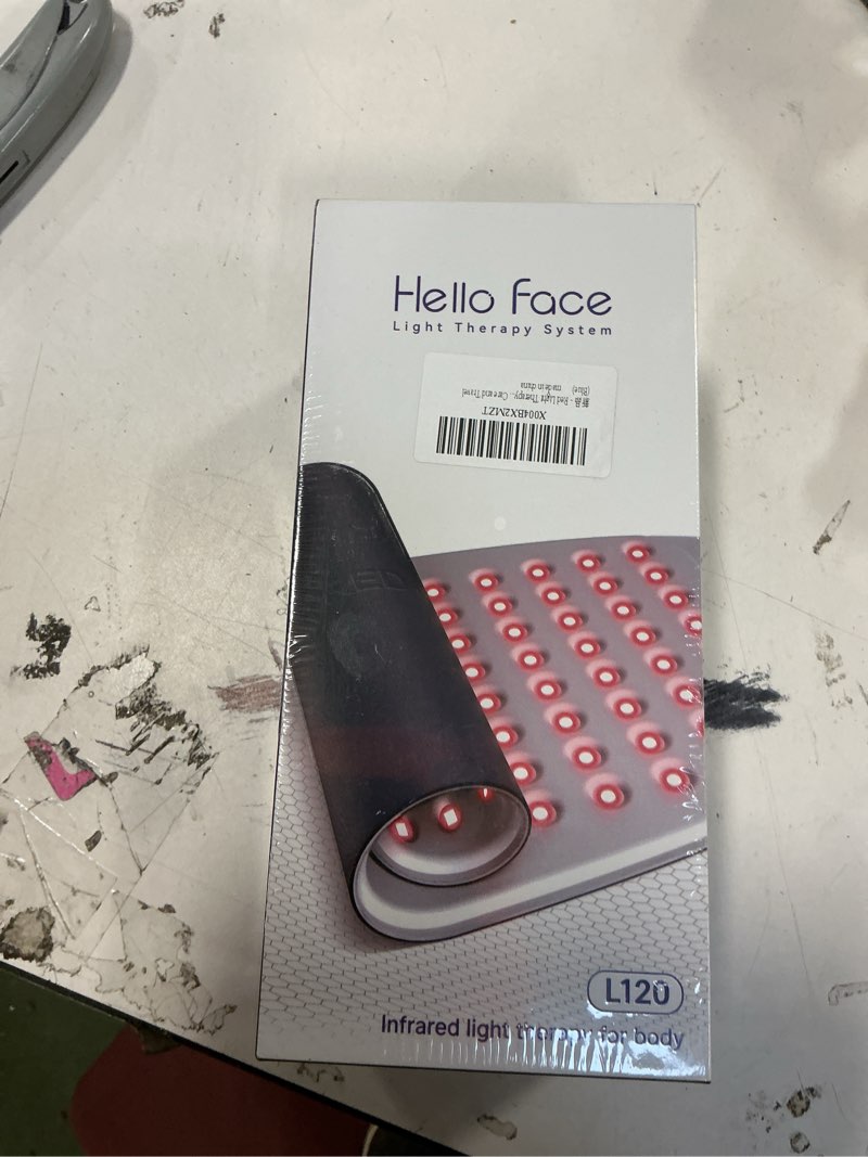 Condition photo showing New/Like New for ALLOLO Red Light Therapy for Body, 3-in-1 LED Bead with Timer Remote Control, 12.6"*6.3" 660nm&850nm Infrared Light Therapy for Body Pain Relief Wearable for Muscle Repair