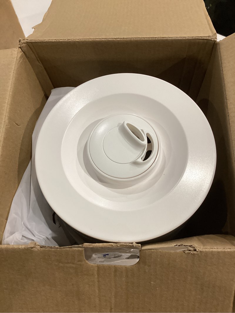 Condition photo showing Good Condition for Homvana Humidifiers for Bedroom Home, 3.6 L Cool Mist Top-Fill 34H Super Long Time, Quiet 23dB, Baby Humidifier, Oil Diffuser for Large Room, Plants, Nursery, Office BPA FREE, 7 Color Light Ultrasonic Grey