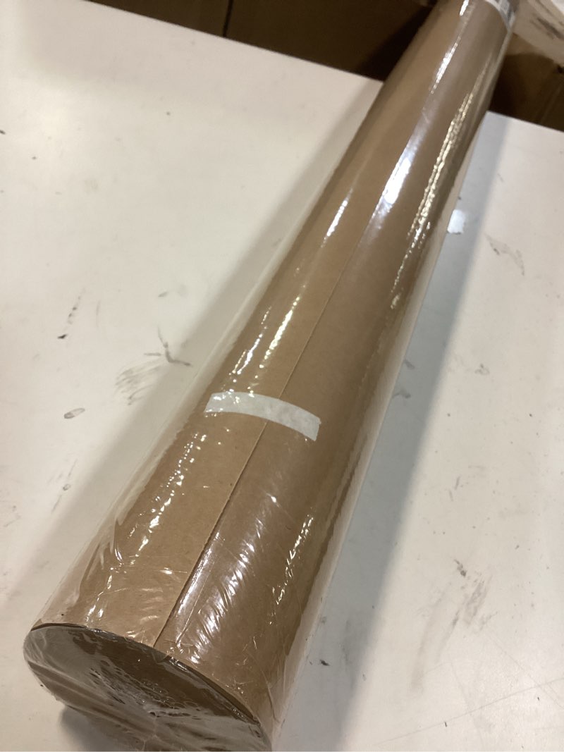 Condition photo showing New/Like New for vanhench 36"x 2520" (210') brown kraft paper roll for bulletin board paper craft gift wrapping birthday art bouquet flower poster shipping packing table covering moving supplies, 70gsm 50lb brown 36" x 210'