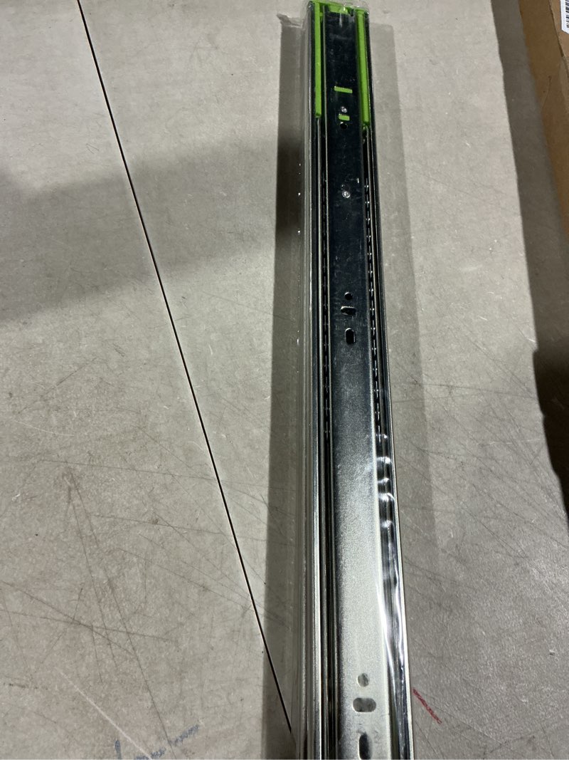 Condition photo showing Good Condition for FivePears 1 Pairs 24 Inch Heavy Duty Soft Close Drawer Slides, 150 Lb Load Capacity Full Extension Ball Bearing Side Mount Drawer Runner, Rv Tool Box Kitchen Cabinet Drawer Self Closing Glide Rails 24 Inch 1