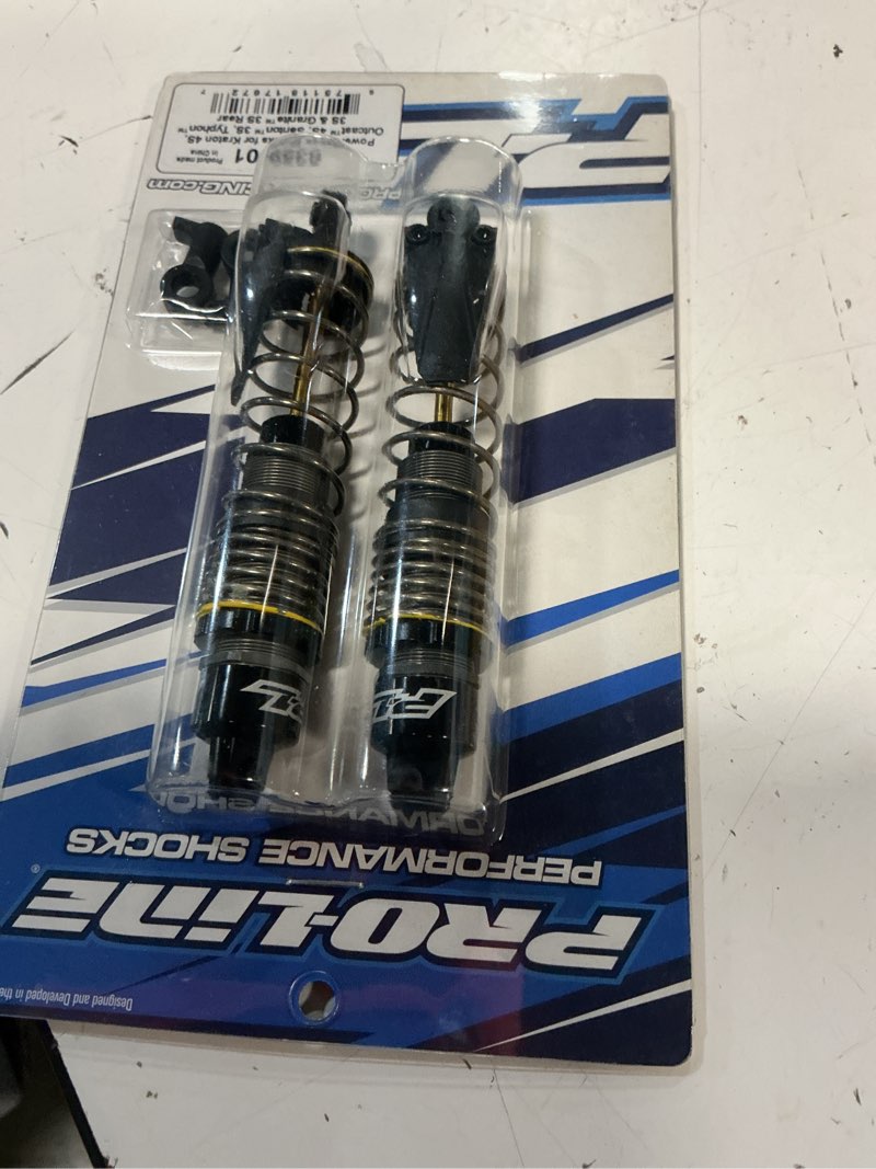 Condition photo showing New/Like New for pro-line racing powerstroke rear shocks kraton/outcast/senton pro635901 electric car/truck option parts