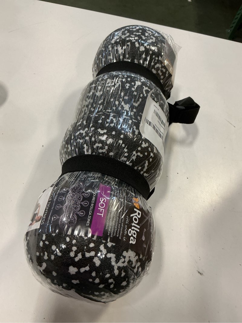 Condition photo showing Good Condition for Rollga Foam Roller LITE - High Density Foam Roller for Back Pain Relief, Deep Tissue Massage & Muscl