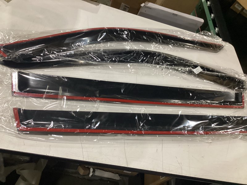 Condition photo showing Good Condition for yqautec window visors rain guards shield compatible with 2015-2021 subaru wrx, window wind deflectors vent shades for 15-21 premium limited sti y273sw