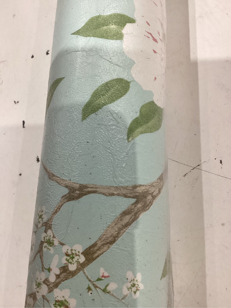 Condition photo showing Good Condition for wallpaper seal, floral pattern, remake sheet, removable, wallpaper, textile, cutting sheet, glue included, stylish, thick, width 20.9 inches (53 cm) x length 9.8 ft (3 m), renovation, wall sticker,
