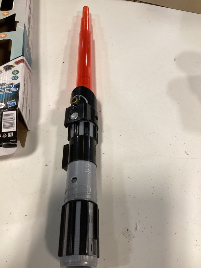 Condition photo showing Good Condition for star wars lightsaber forge darth vader electronic extendable red lightsaber toy, customizable roleplay toy for kids ages 4 and up (amazon exclusive) standard