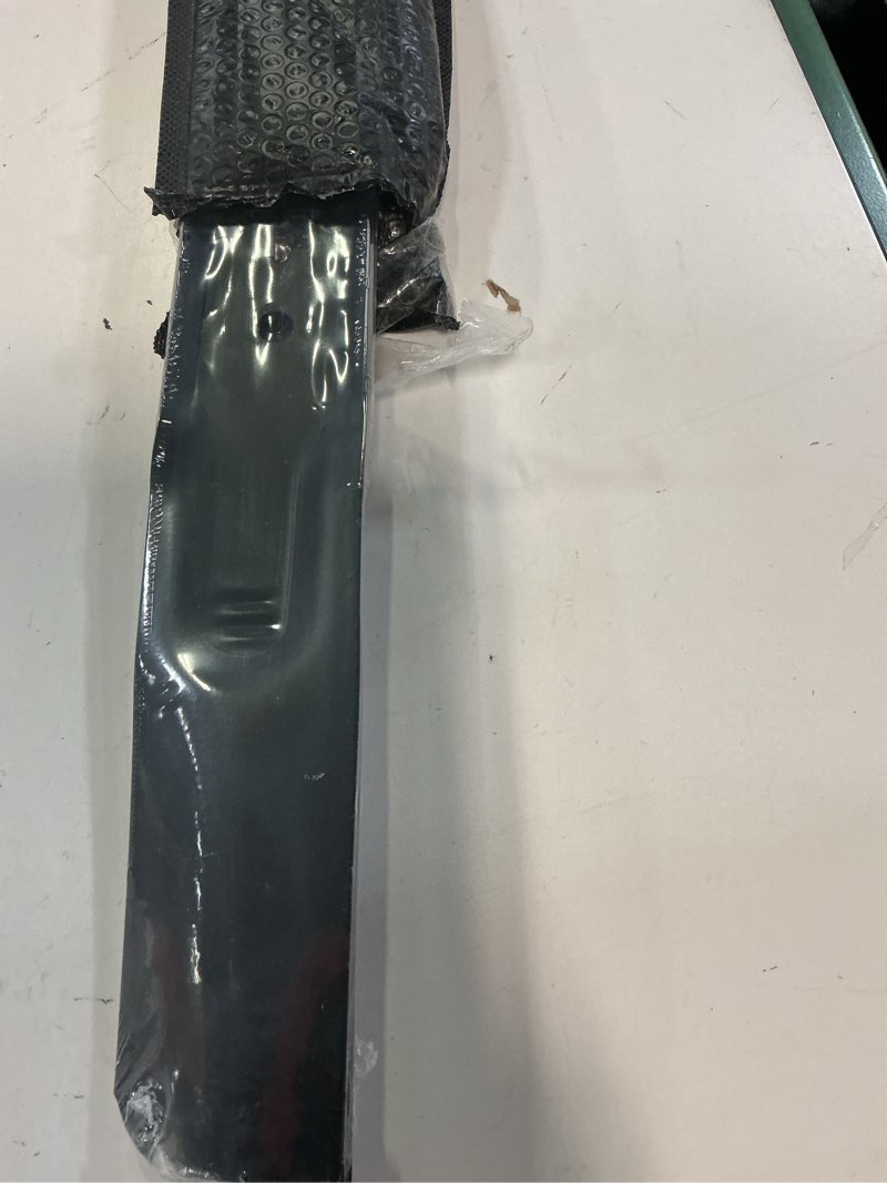 Condition photo showing New/Like New for 742-04308 mower blades fit for cub-cad et troy bilt 42" deck, 942-04308a blades for cub cad et xt1-lt42 xt2-lx42 riding mower, craftsman lt1500 42" lawn tractor, 2 pack 21-1/4"(high lift blades)