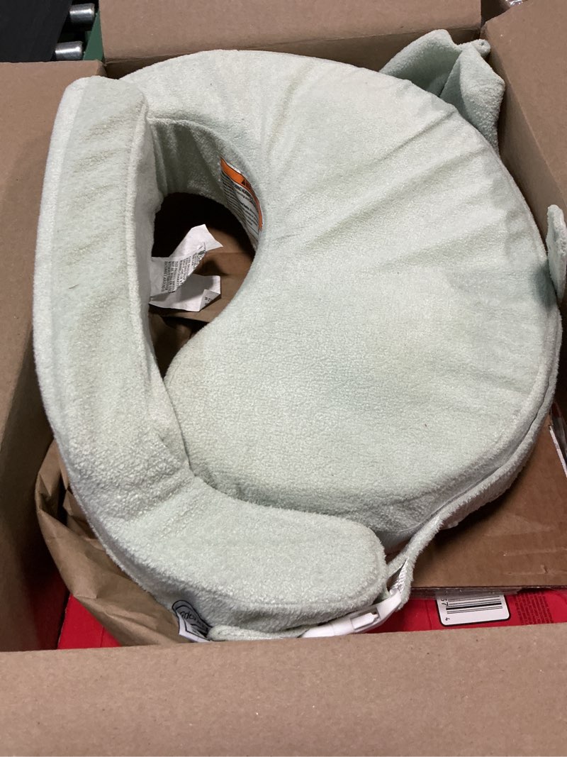 Condition photo showing Good Condition for my brest friend nursing pillow - deluxe - enhanced comfort w/slipcover - ergonomic breastfeeding pillow for ultimate support for mom & baby - adjustable pillow w/handy side pocket, spring green