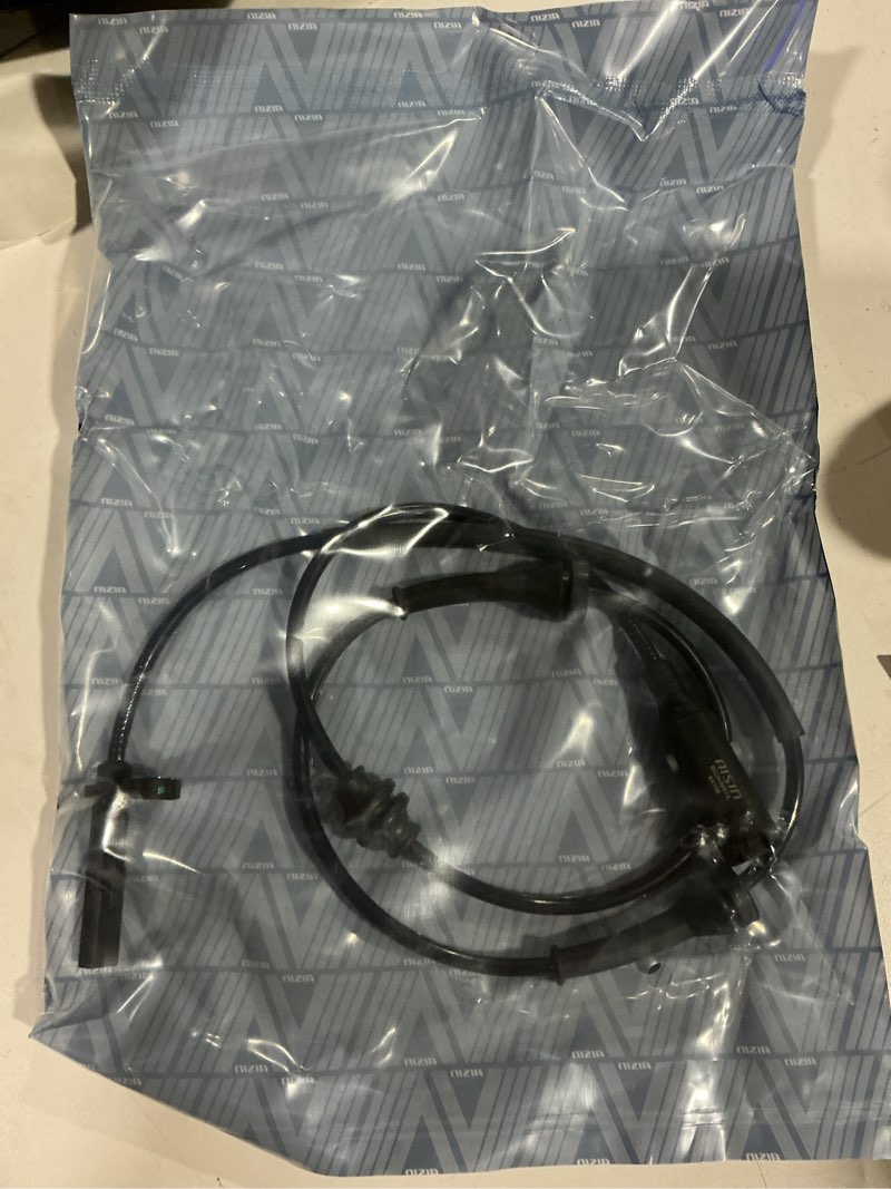 Condition photo showing As Is for aisin aftermarket bsch-00514 front left or right abs wheel speed sensor - compatible with jeep compass 2017-2023 - fwd
