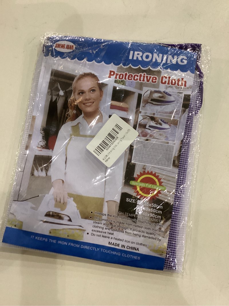 Ironing mat protective cloth