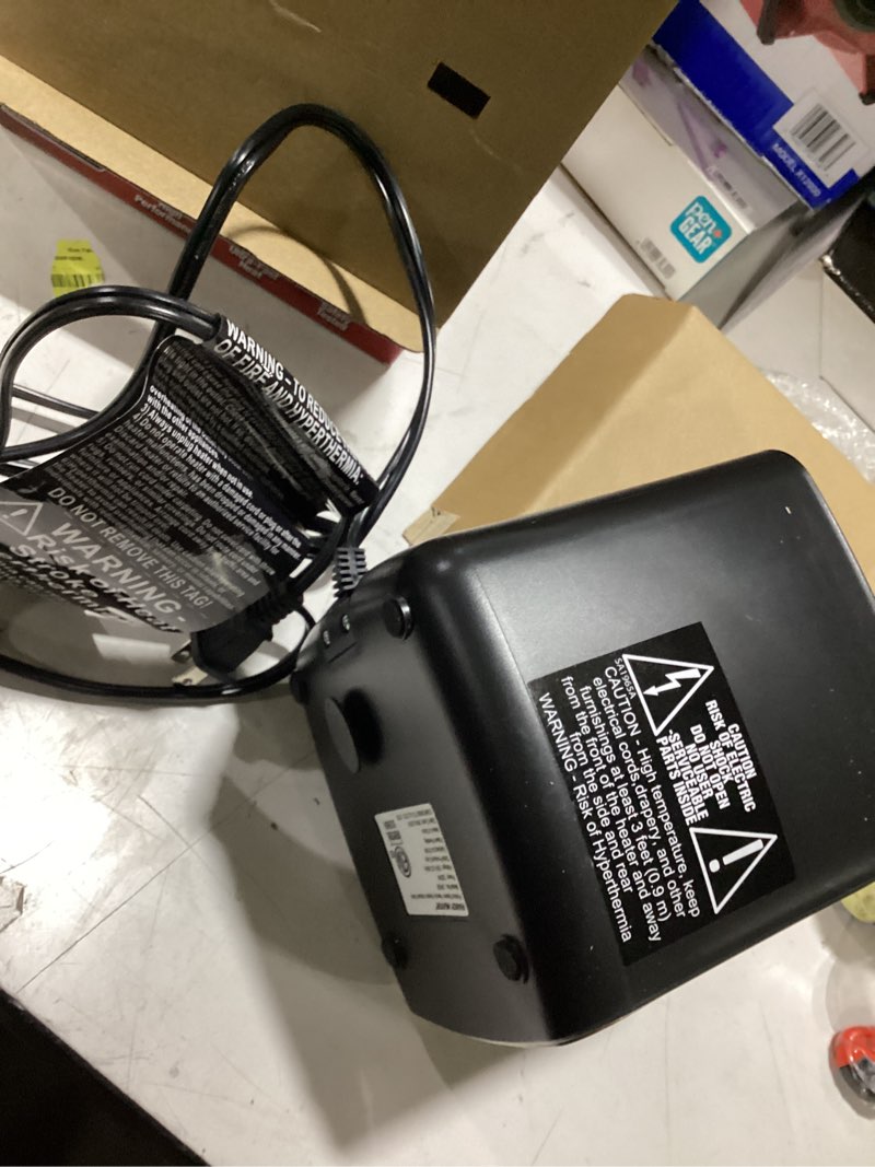 Condition photo showing Good Condition for handy heater instant heat space heater, lightweight and portable