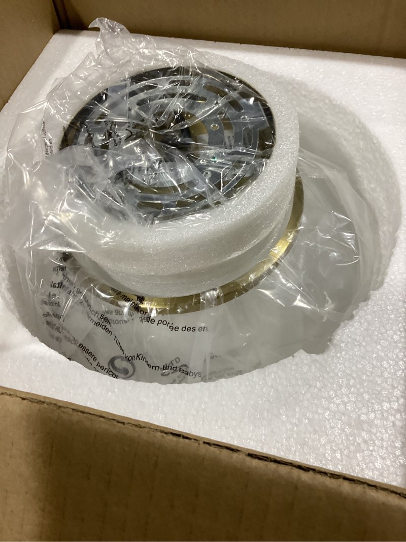 Condition photo showing Good Condition for Pendant Lights Kitchen Island: Brushed Gold Light Fixture Farmhouse with Clear Glass - 10 Inch Mid Century Globe Kitchen Lighting Fixtures Ceiling for Dining Room Gold 1 Pack-10inch