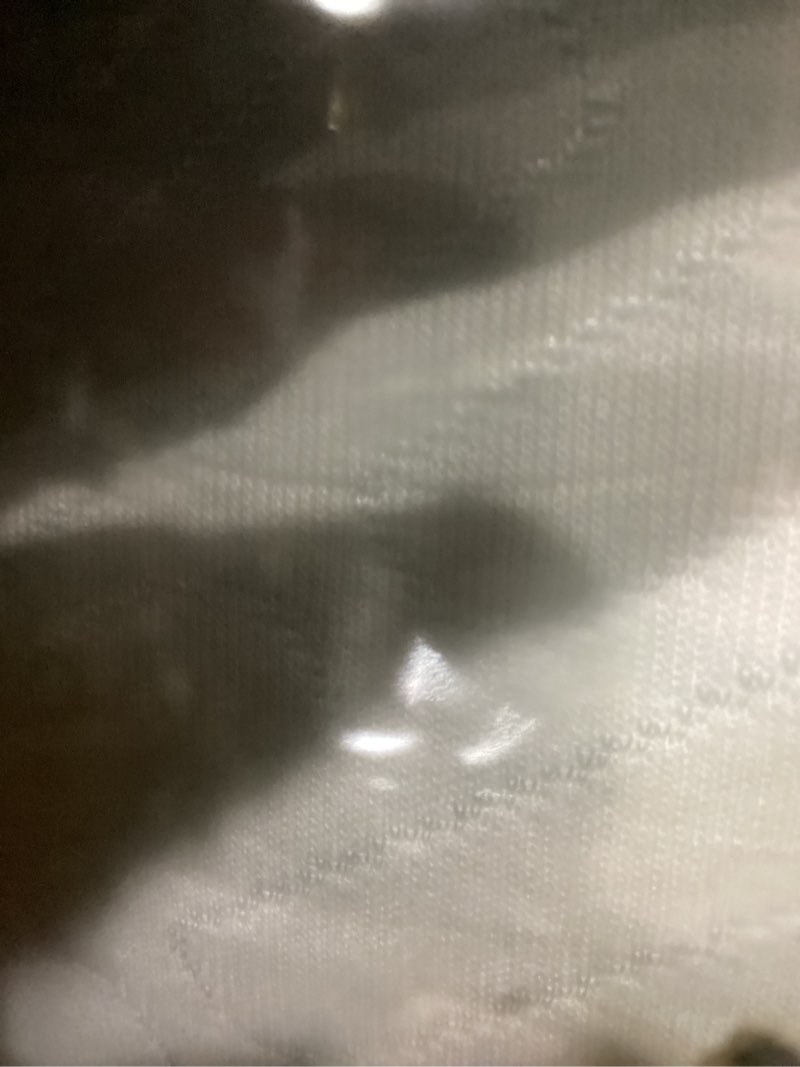 Condition photo showing As Is for VALUXE 4 Inch Gel Memory Foam Mattress Topper Queen Size High Density Cooling Pad Pressure Relief Bed Topper (with Removable & Washable Bamboo Cover) Queen 4 Inch White