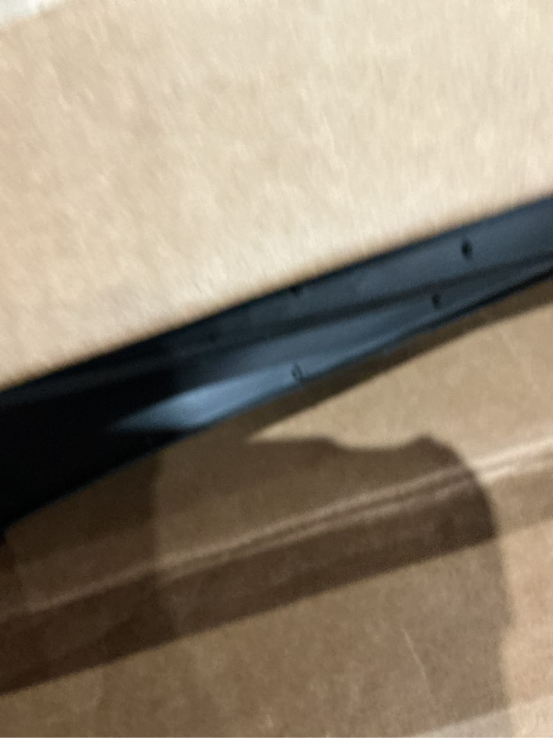 Condition photo showing As Is for husky liners x-act contour floor mats | fits 2025-2026 infiniti qx80, 2025-2026 nissan armada | front row, 1-pc black - 77421