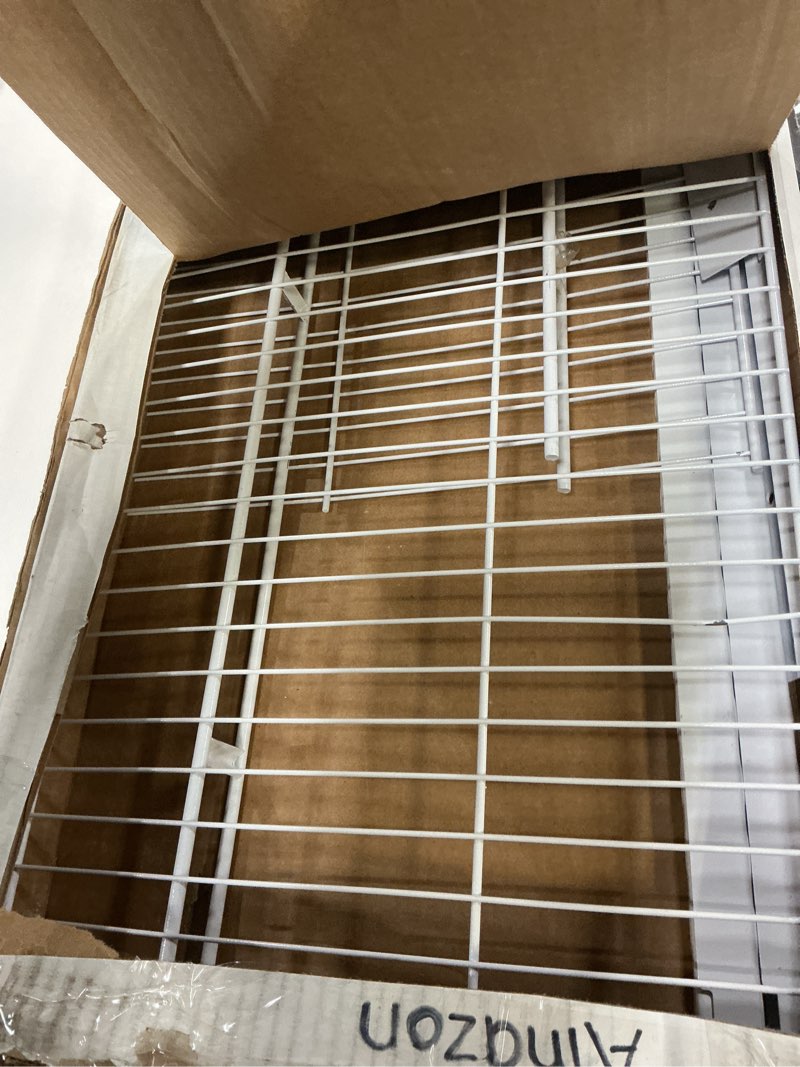 Condition photo showing Good Condition for Rubbermaid Configurations 4-8 foot closet kit- White