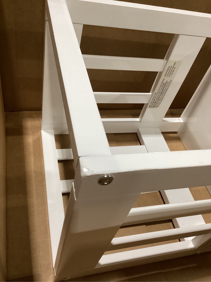 Condition photo showing As Is for *some wear and tear * Dream On Me 2-in-1 Funtastic Tower and Step Stool, Toddler Step Tower for Learning & Play, Safety Ra