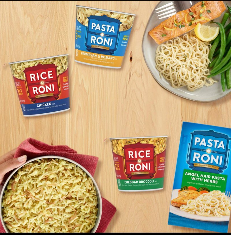 Rice-A-Roni Cups, Individual Cup 2.25 Ounce (Pack of 12)( BB JUL 10/2025) 