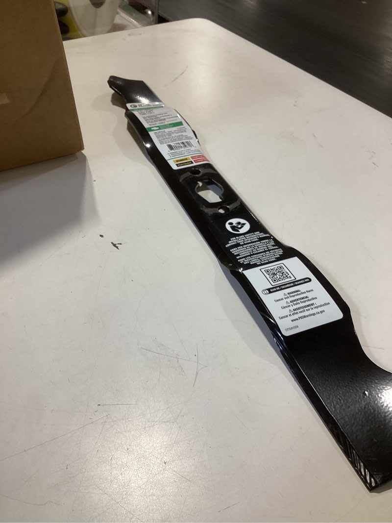 Condition photo showing Good Condition for 21 in. 3-in-1 mower blade for walk-behind mowers 1 pk