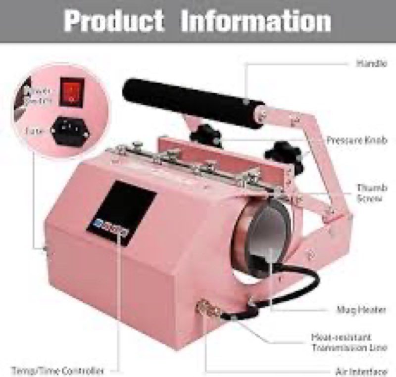 bettersub 3in1 tumbler mug heat press machine 30 oz 20 oz 16 oz sublimation straight skinny tumbler 