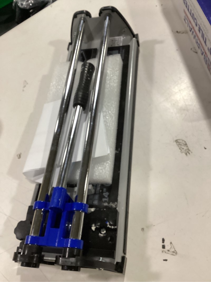 Condition photo showing As Is for BARWALT 14-in Ceramic Tile Cutter Kit
