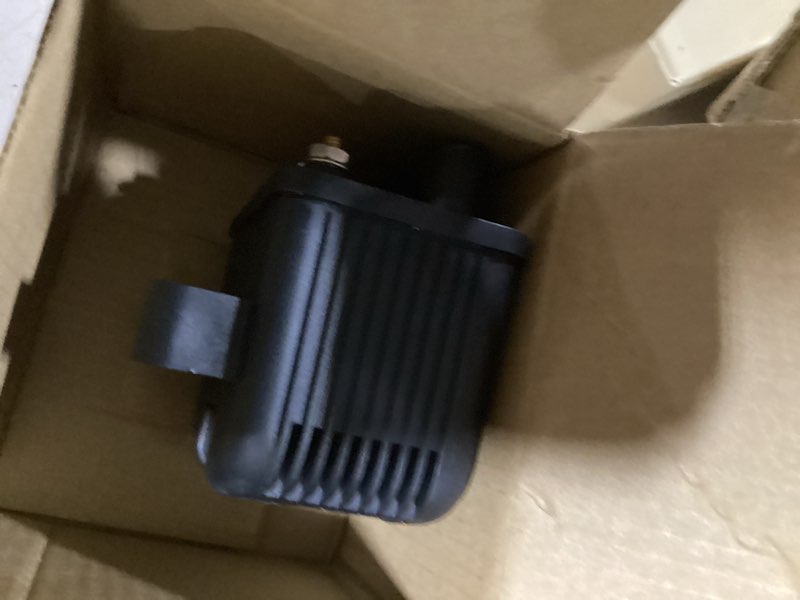 Condition photo showing Good Condition for 53-434 3 ohm motorcycle ignition coil - direct fit single fire coil for bobber/chopper custom bikes (universal single spark ignition system component)