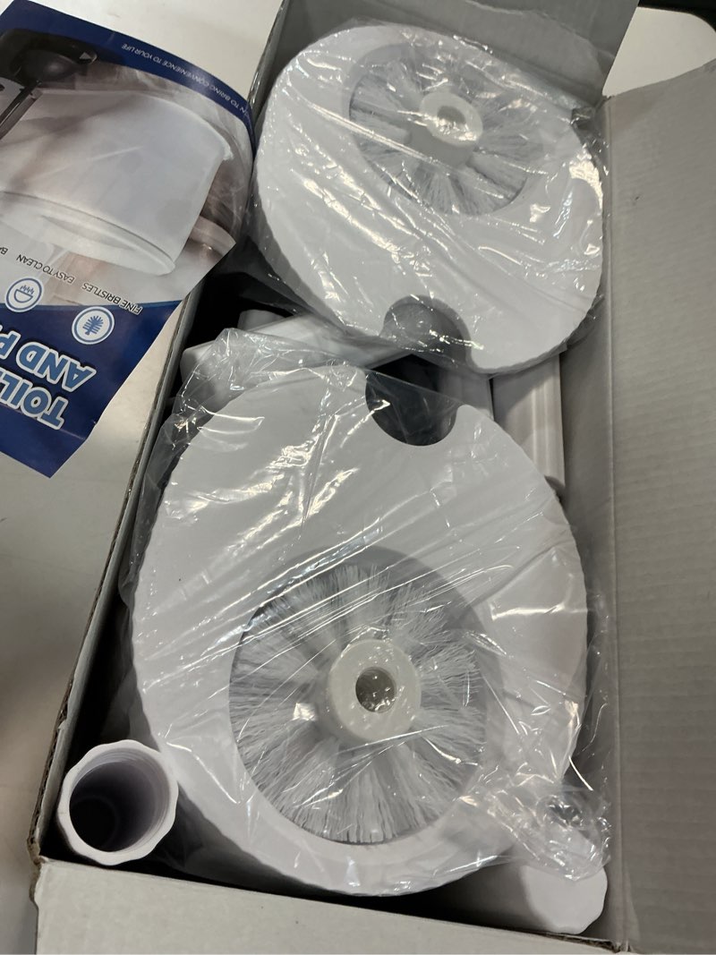 Condition photo showing Good Condition for forasto 2pack 2 in 1 toilet brush and plunger set, toilet bowl brush plunger set,extended handle plunger,bathroom cleaning tools,toilet brush plunger combo,cleaning brush?pearl white?21inch? pearl white 2pack