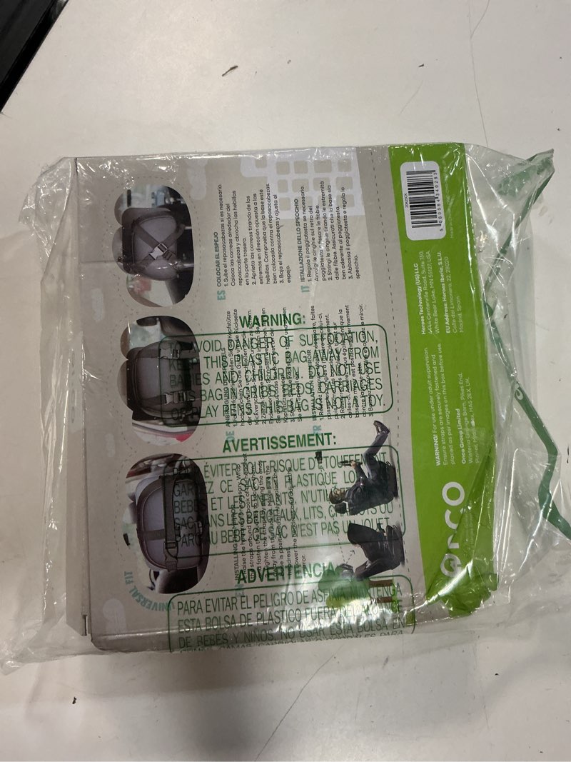 Condition photo showing New/Like New for onco baby car mirror rear facing (2 pack) - 100% shatterproof & shakeproof, award-winning convex car mirror for baby with 360° rotation, newborn essentials (9.6 x 6.9 in)