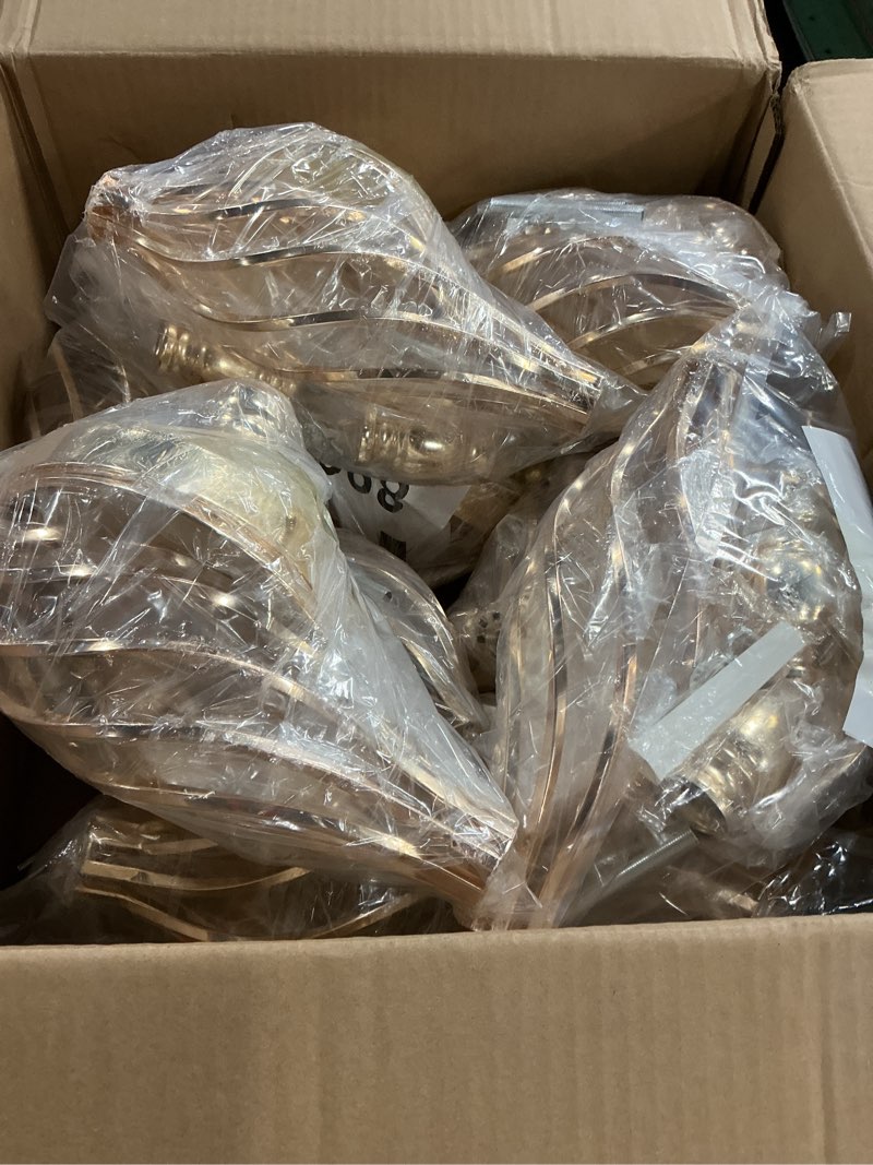 Condition photo showing New/Like New for 10 PCS Gold Flower Stand Centerpiece, Wedding Table Gold Flower Stand Vases Centerpiece Decorations for Wedding, Birthday Party and Other Holiday Event