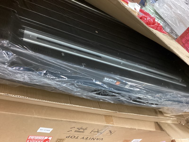 Condition photo showing New/Like New for Rooftop Cargo Box Carrier, 14 Cu ft Hard Shell Rooftop Cargo Carrier - Dual-Side Opening, Universal 