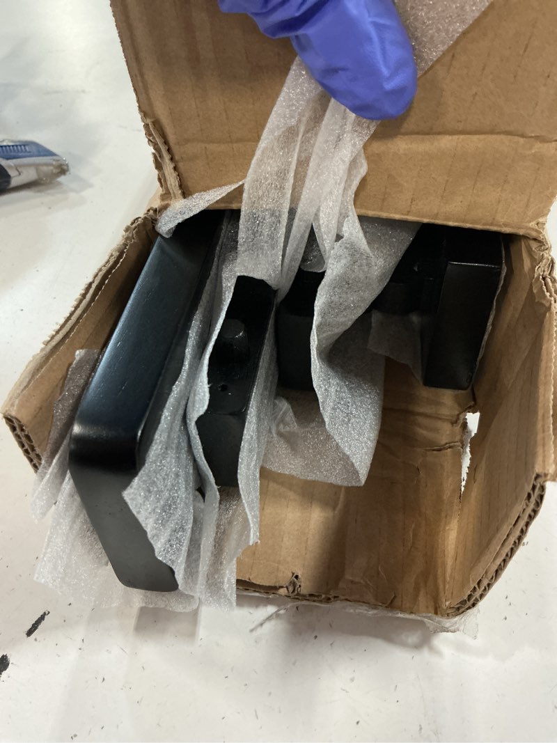 Condition photo showing Good Condition for Wall Mount Pool Cue Stick Holder, Black Solid Wood Rack for 8 Cues