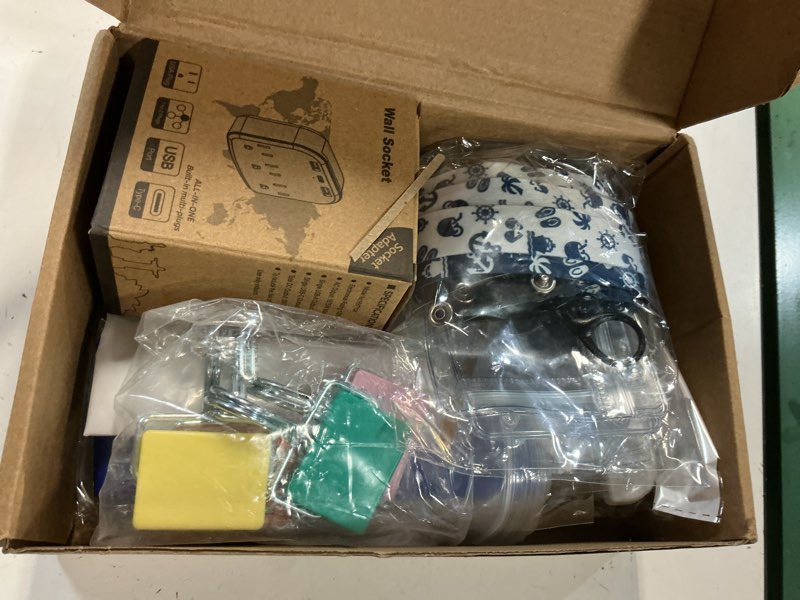 Condition photo showing New/Like New for cruise essentials 2026 - complete cruise must haves kit with cruise-safe non-surge power strip, adjustable lanyards, magnetic hooks, luggage tags & reusable towel bands for all cruise lines cruise essentials pro+