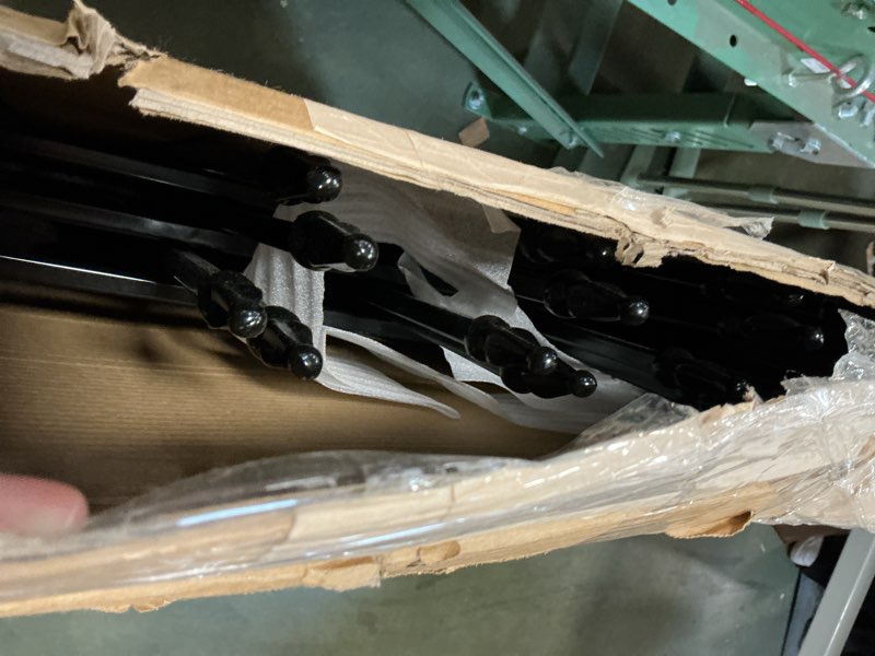 Condition photo showing Good Condition for Metal Garden Fence Decorative Fence 36 inch H x 28 inch W (5 Panels, Total Length 11.6 ft) with Gate No Dig Fence Border Fence Dog Fence Landscape Fencing for Flower Bed, Yard, Animal Barrier