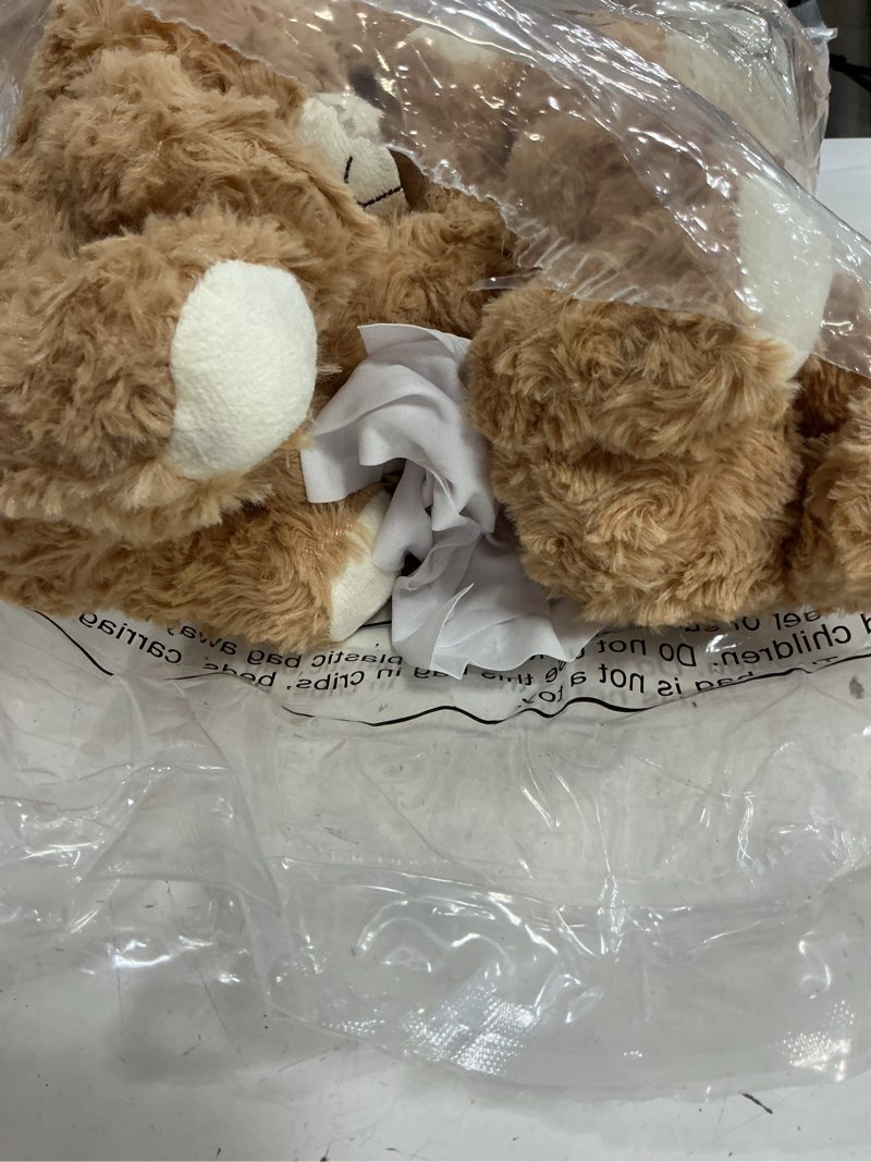 Condition photo showing Good Condition for jenaai 8 pcs bears bulk 10'' bear stuffed animal baby shower decorations small stuffed plush toys gifts for girls boys kids children school classroom adult party favor (classic,light brown) classic light brown 8