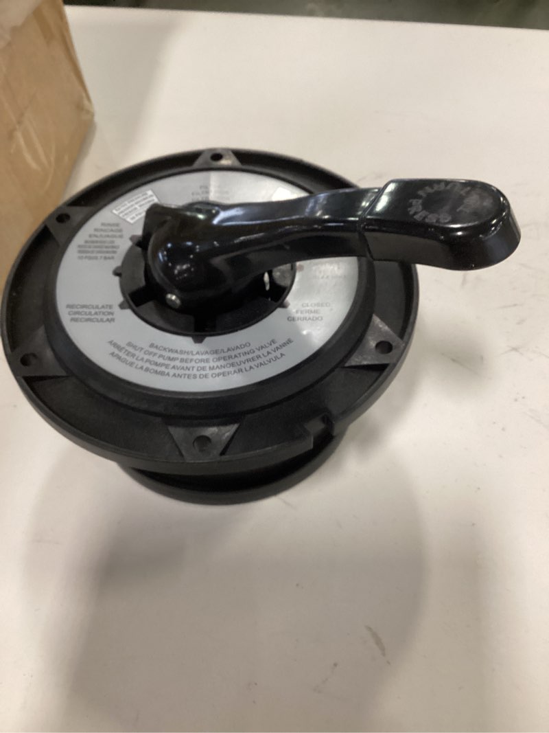 Condition photo showing New/Like New for SPX0714BA Key Cover and Handle Assembly Compatible with hayward multiport valves model sp0714t; pro, vl, hcf and s200 series sand filter system models (89409004)