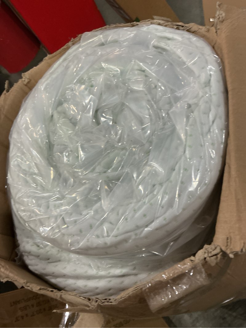 Condition photo showing New/Like New for Zinus 6 Inch Twin Green Tea Memory Foam Mattress [New Version], Fiberglass Free, Medium Firm Feel, Zoned Pressure Relief, Certified Safe Foams & Fabric, Mattress in A Box