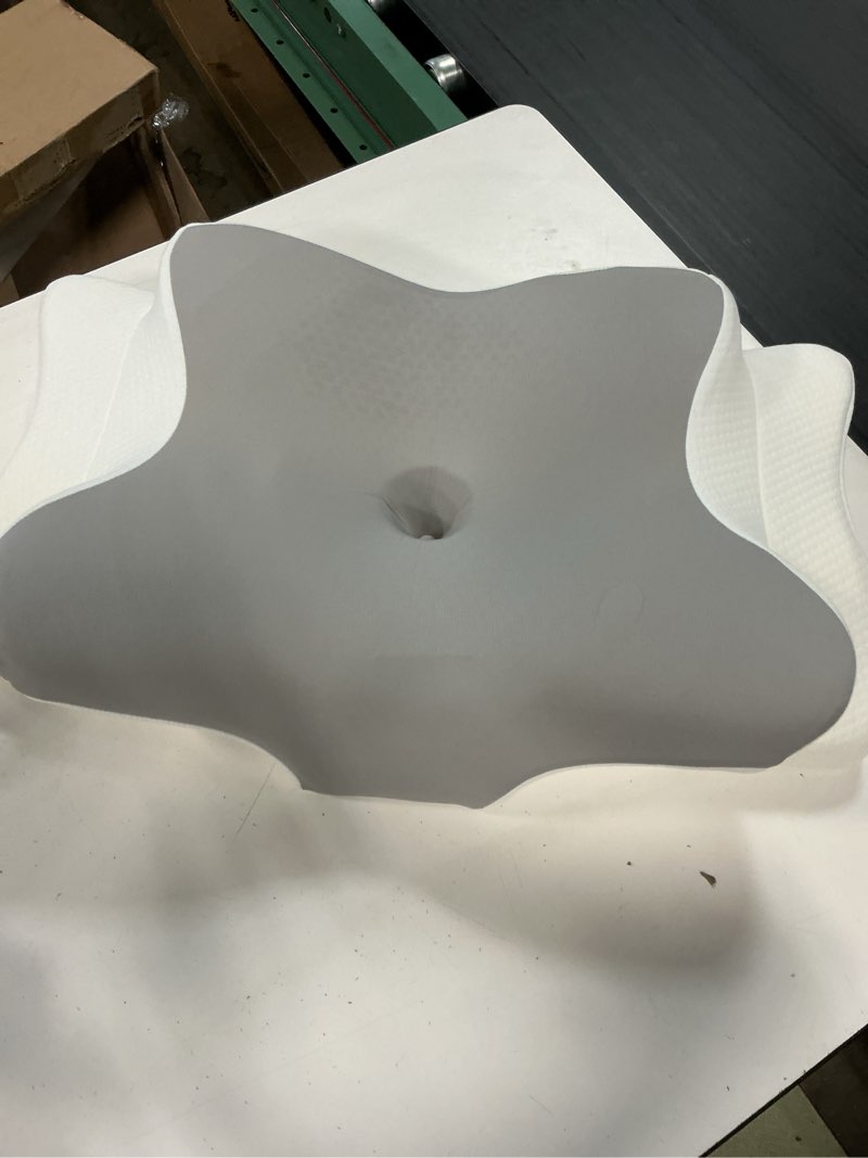Condition photo showing As Is for  orthopedic butterfly cervical pillow - memory foam for side sleepers - standard