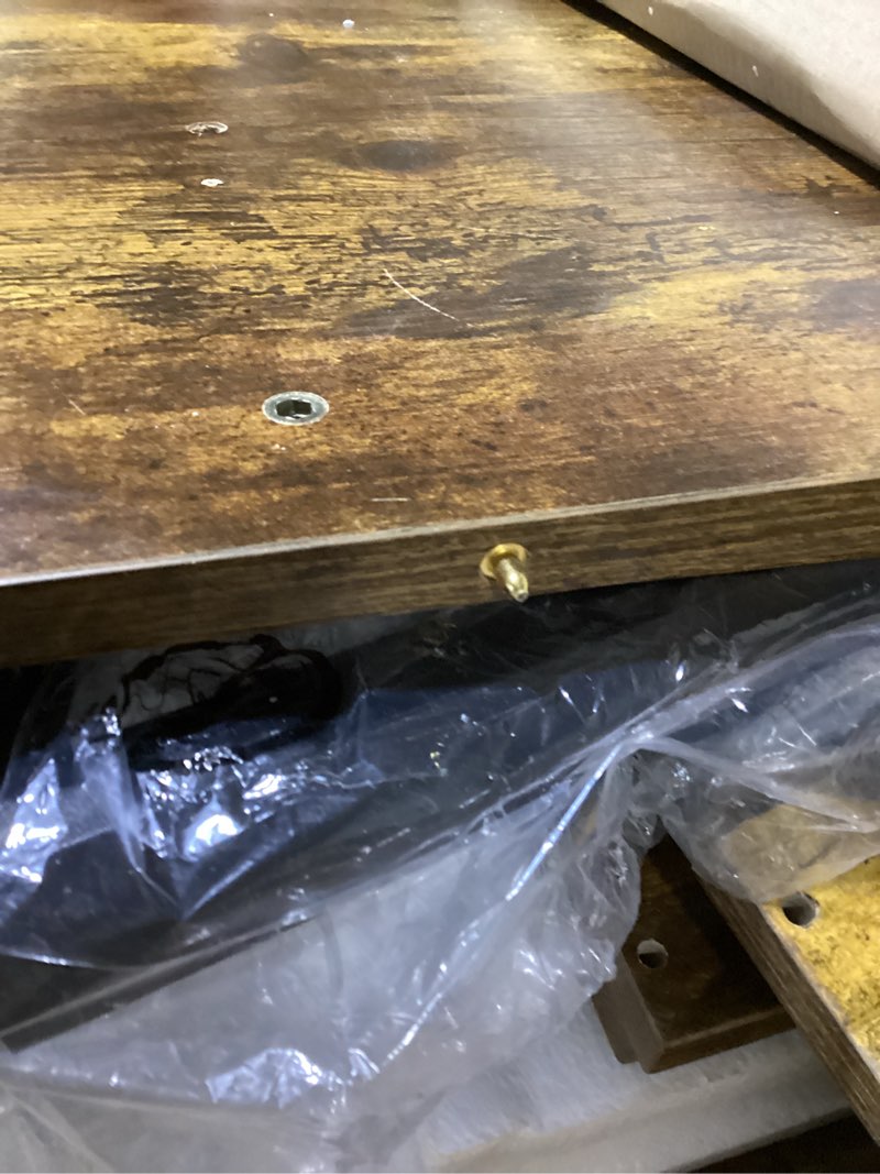 Condition photo showing As Is for similar to round extendable dining table