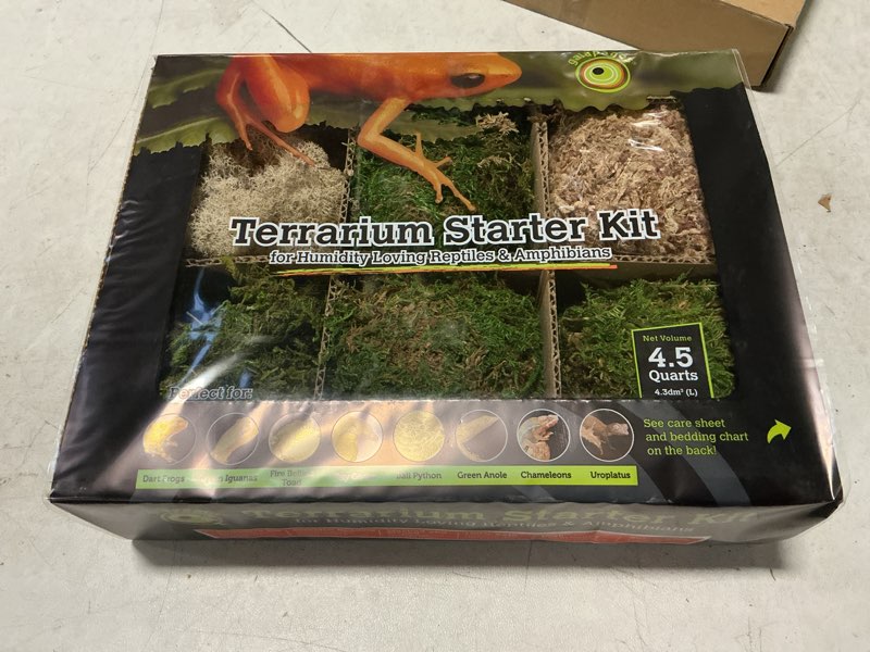 Condition photo showing New/Like New for Galapagos Terrarium Starter Kit Humid Environment