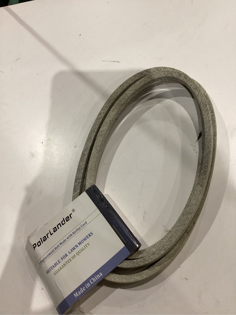 Condition photo showing New/Like New for (similar to not exact)lawn mower kevlar deck drive belt 1/2 inch x 56 inch replacement for ayp 68620, craftsman 0037x7ma std324560, husqvarna 539110411, am108054 m45863, mtd 1651-43 754-0230 754-0261 954-0230
