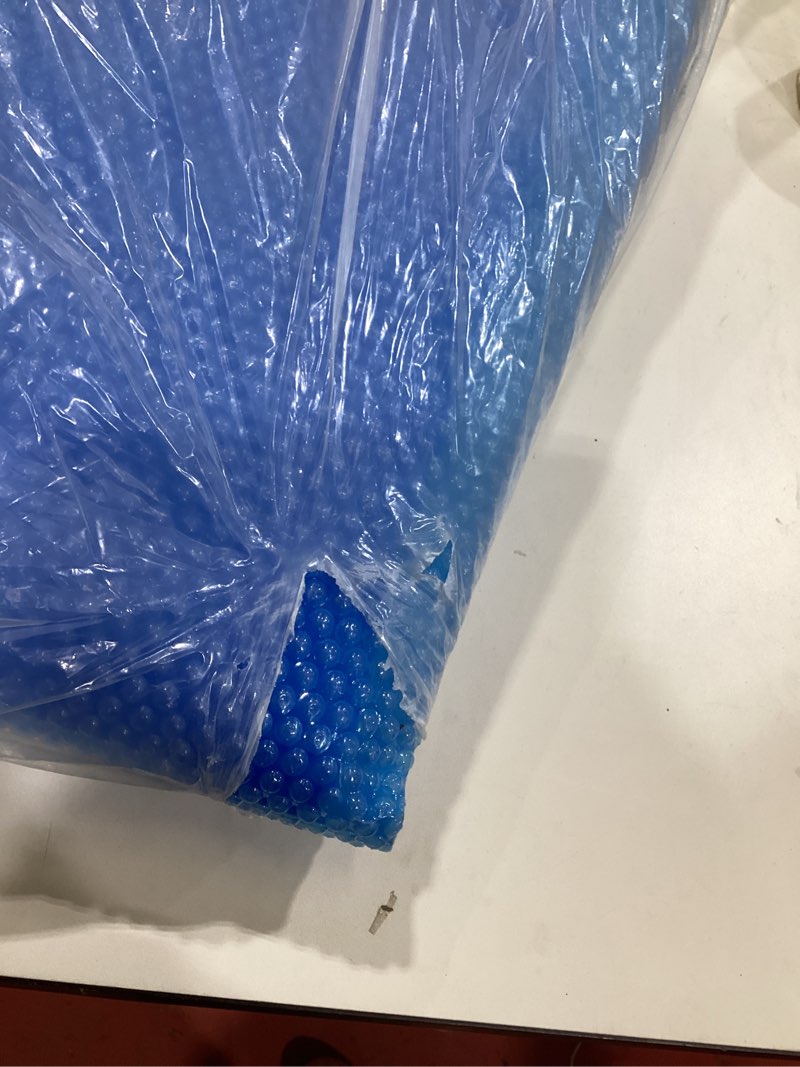 Condition photo showing Good Condition for Abimars 16 Mil Solar Hot Tub Spa Bubble Cover 7.1x7.1 FT, Heavy-Duty Square Thermal Blanket Retains 